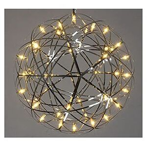AHCDDYM Chandelier Chandelier Modern Chandelier Nordic Style Spark Ball Lamp Bedroom Living Room Lighting Clothing Store Hotel Stair Decorative Light (Color : D60cm 42led, Size : Warm White)
