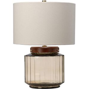 Netlighting Luga Table Lamp Natural Aged Brass Glass