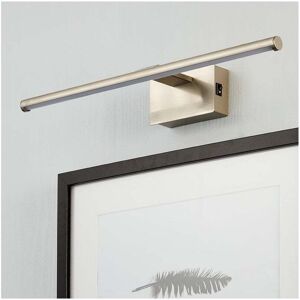 Discovery Lighting Slimline Large  Battery Operated LED Picture Light In Satin Nickel Finish