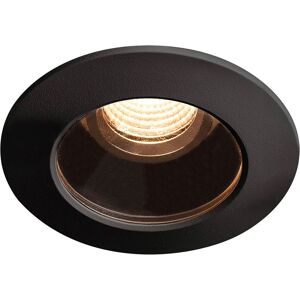 SLV VARU DL, LED Outdoor recessed ceiling light, black, IP20/65, 2700K - Recessed lights (outdoor)