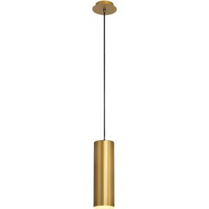SLV ENOLA pendant, TC-(D,H,T,Q)SE, round, gold, max. 60W, incl. gold canopy - Pendant lamps