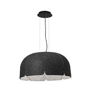 Faro Lighting Mute LED Pendant Dark Grey Brown 36W Dimmable