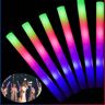 SHEIN 20 Light Foam Sticks Led Luminous Sticks Christmas Party Foam Sticks Multicolor