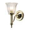 Loops IP 44 Wall Light Highly Polished Brass LED G9 3.5W