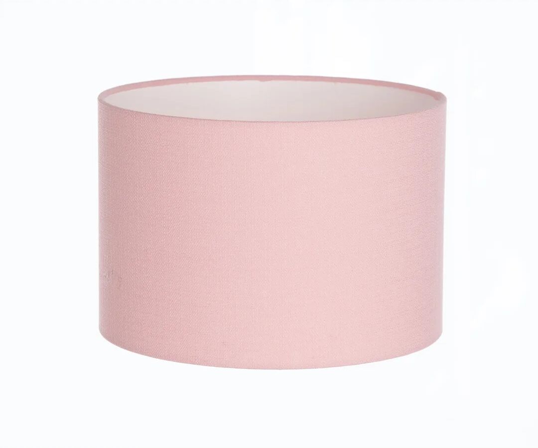 Photos - Chandelier / Lamp Wayfair Basics™ Linen Drum Lamp Shade pink/black 35.0 H x 35.0 W x 35.0 D