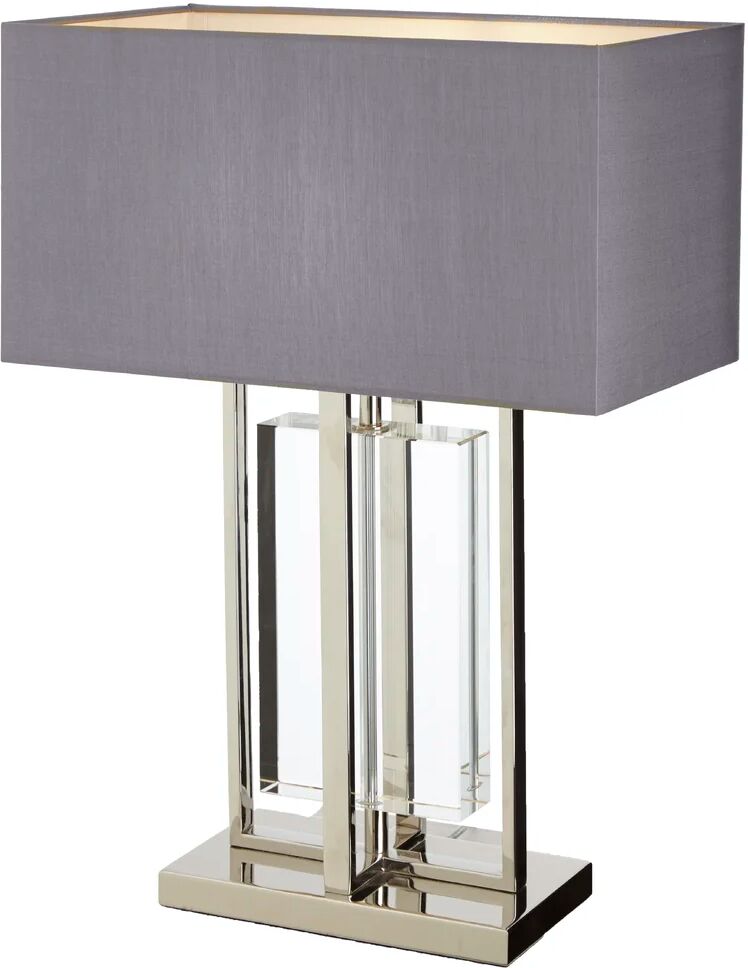 Photos - Chandelier / Lamp Canora Grey Ivor 58cm Table Lamp gray 58.0 H x 42.0 W x 24.0 D cm