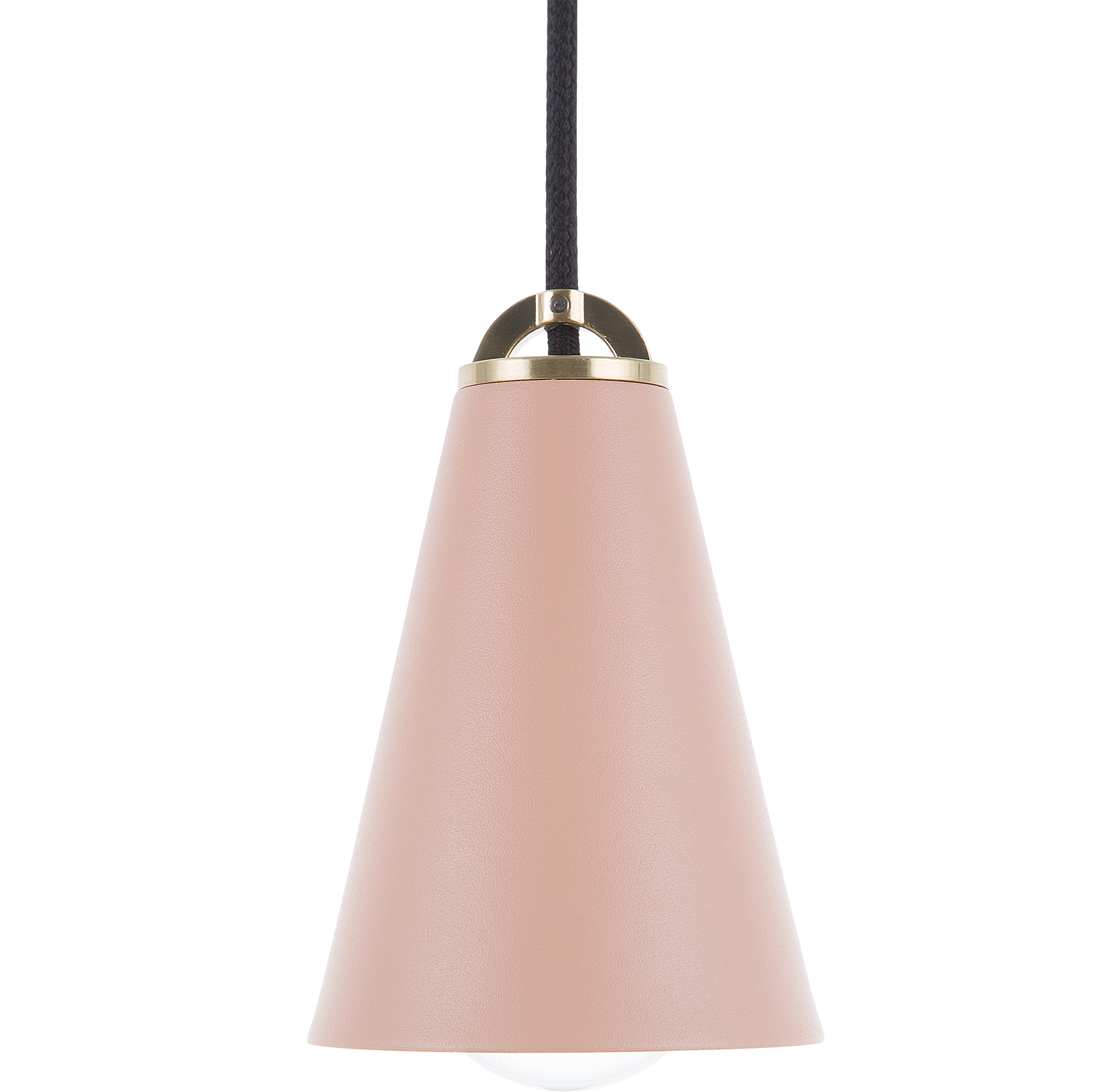 Beliani Ceiling Lamp Pink Metal 168 cm Pendant Retro Vintage