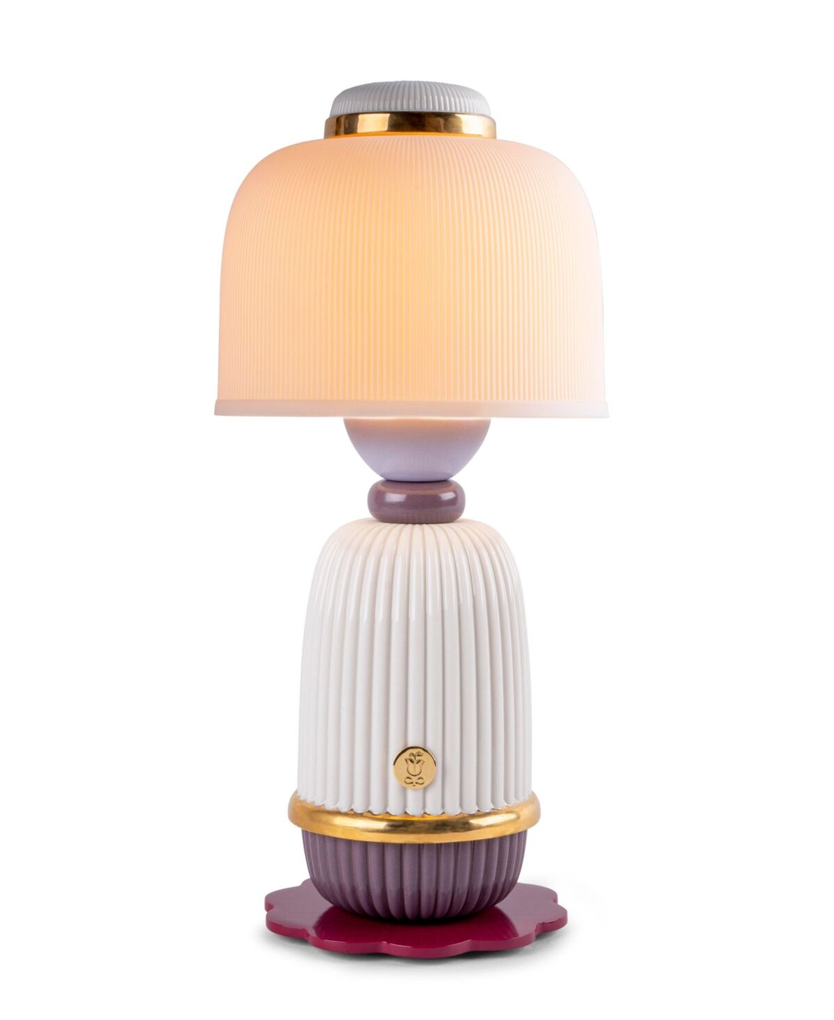Lladro Kokeshi Lamp - Cream - Multi