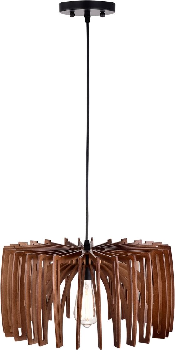 Home Accessories Carina Indoor Pendant Light with Light Kit - Brown