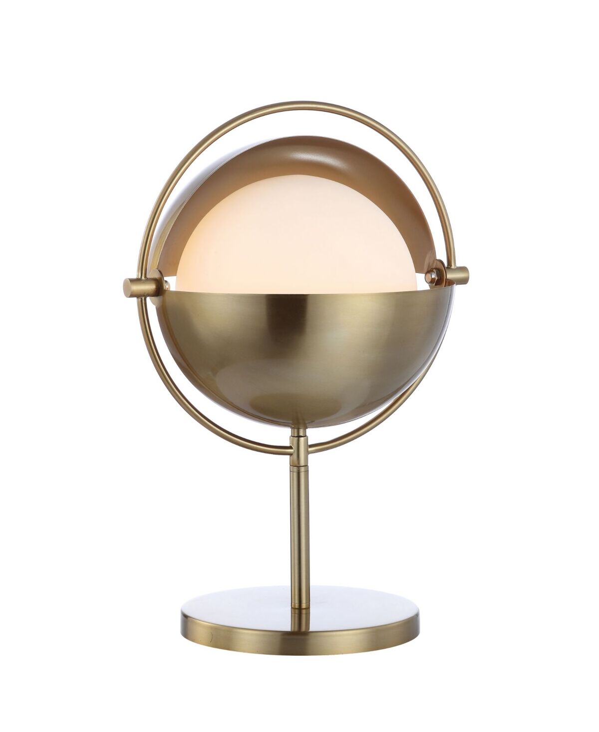 Jonathan Y Casi Art Deco Mid-Century Globe Led Table Lamp - Gold-Tone