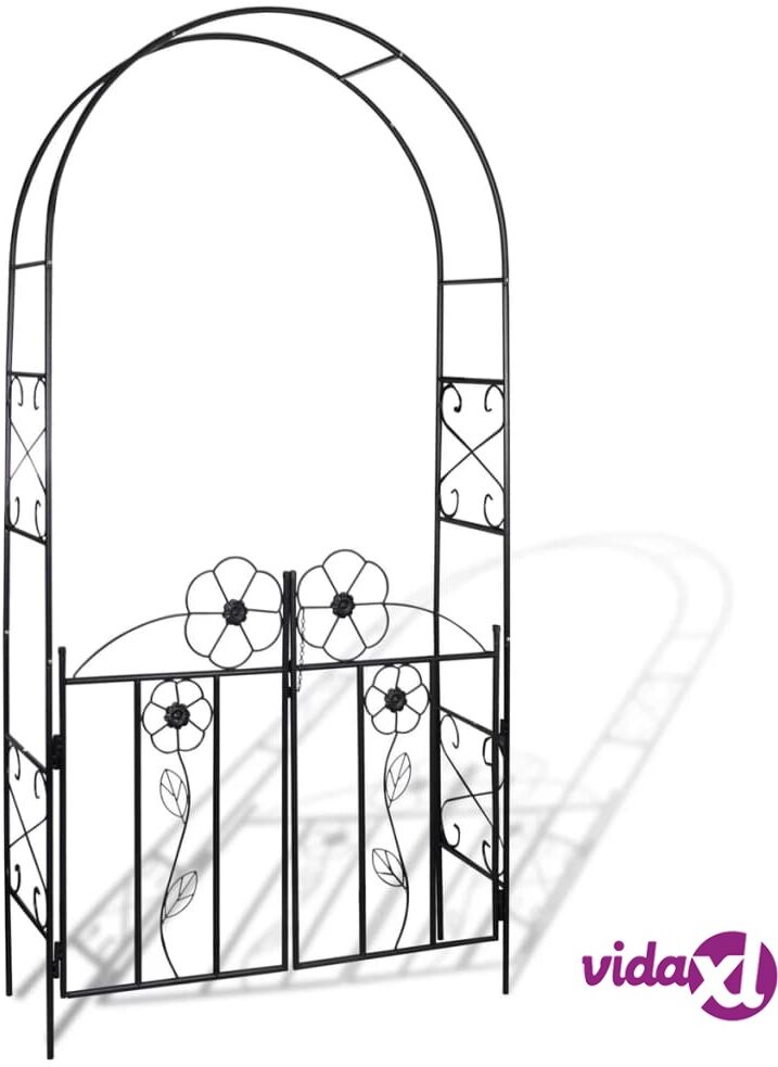 vidaXL Garden Arch Door