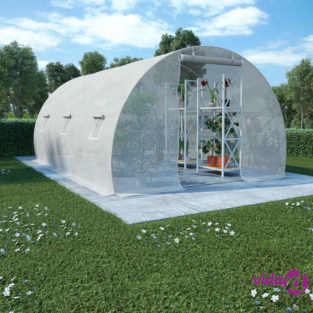 vidaXL Greenhouse 13.5m² 450x300x200 cm