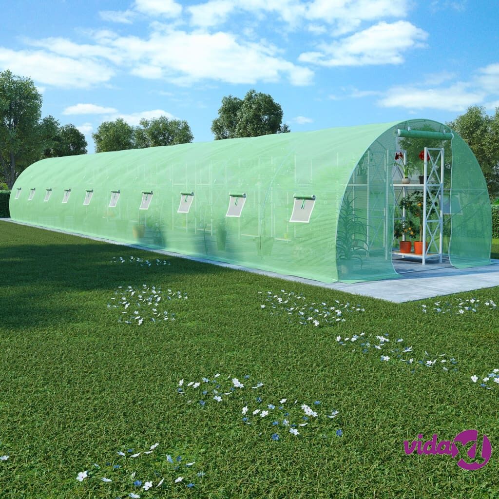 vidaXL Greenhouse 45 m² 15x3x2 m