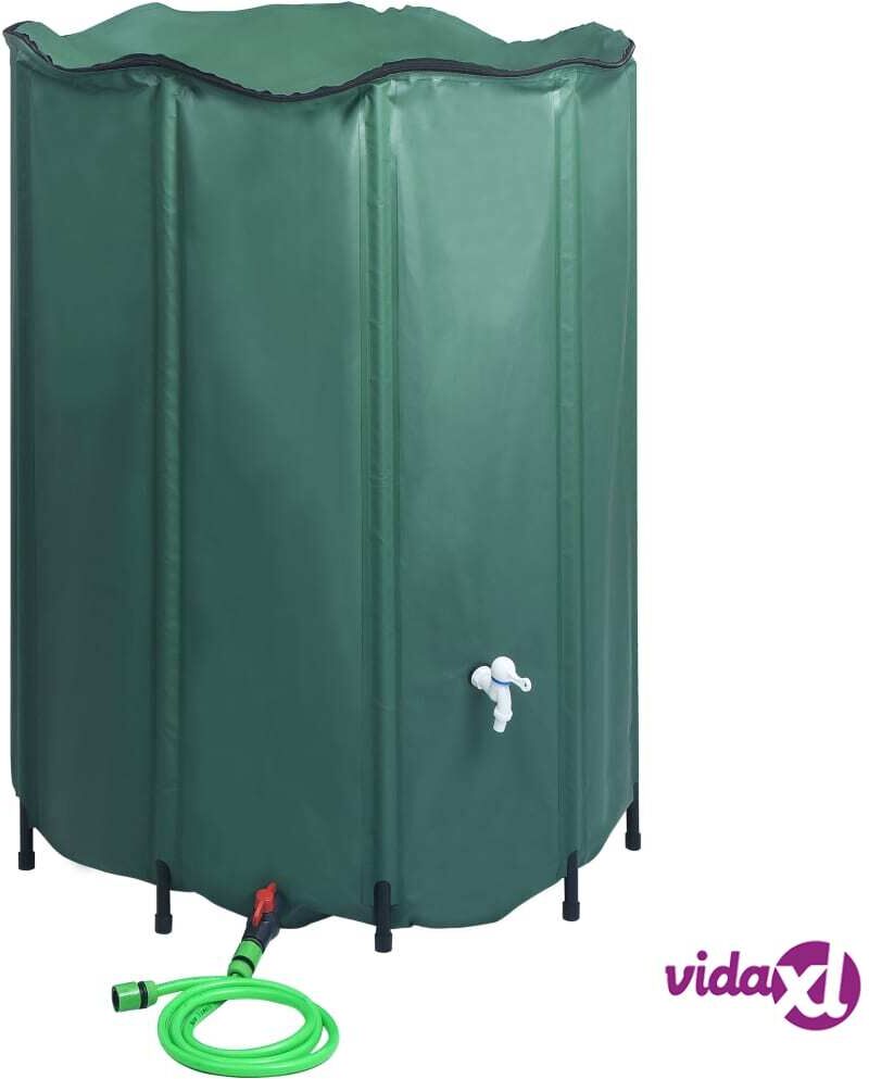 vidaXL Collapsible Rain Water Tank with Spigot 1250 L