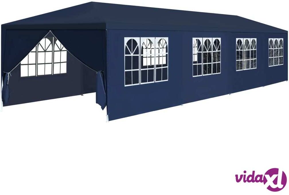 vidaXL Garden Marquee 3x12 m Blue