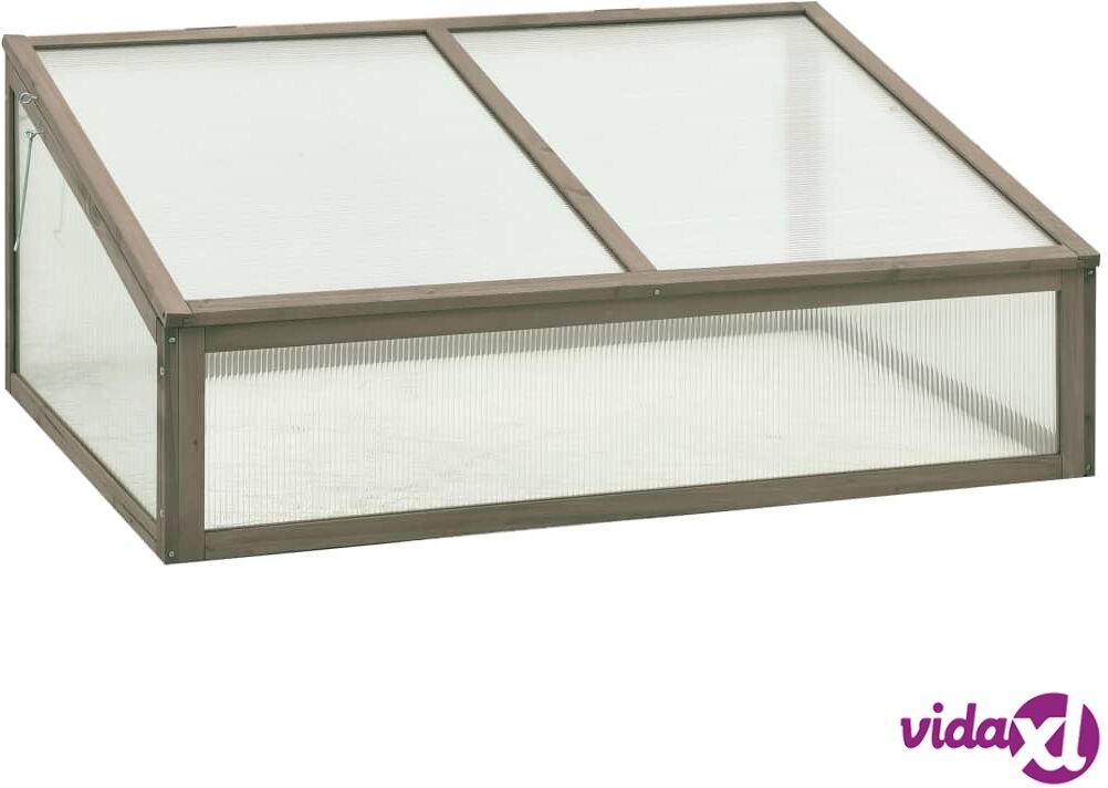 vidaXL Greenhouse 100x65x40 cm Firwood