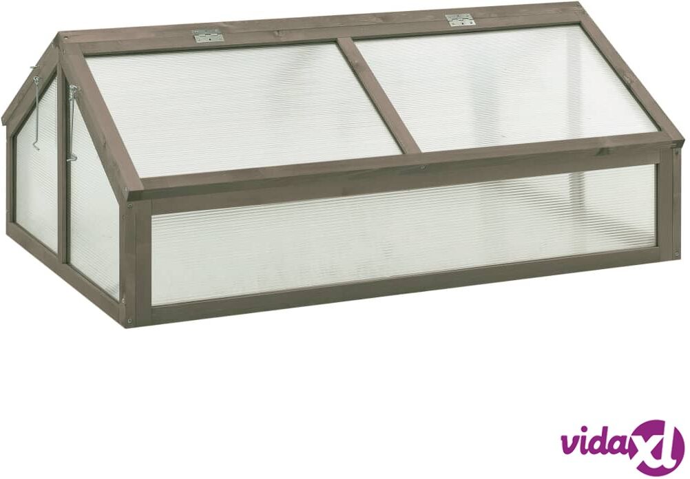 vidaXL Greenhouse 120x80x50 cm Firwood