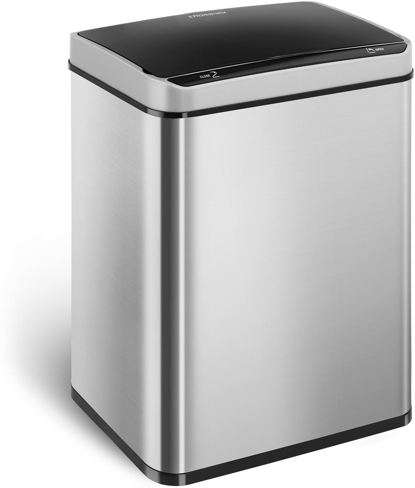 Fromm & Starck Poubelle automatique - 50 l - Carrée STAR_BIN_04