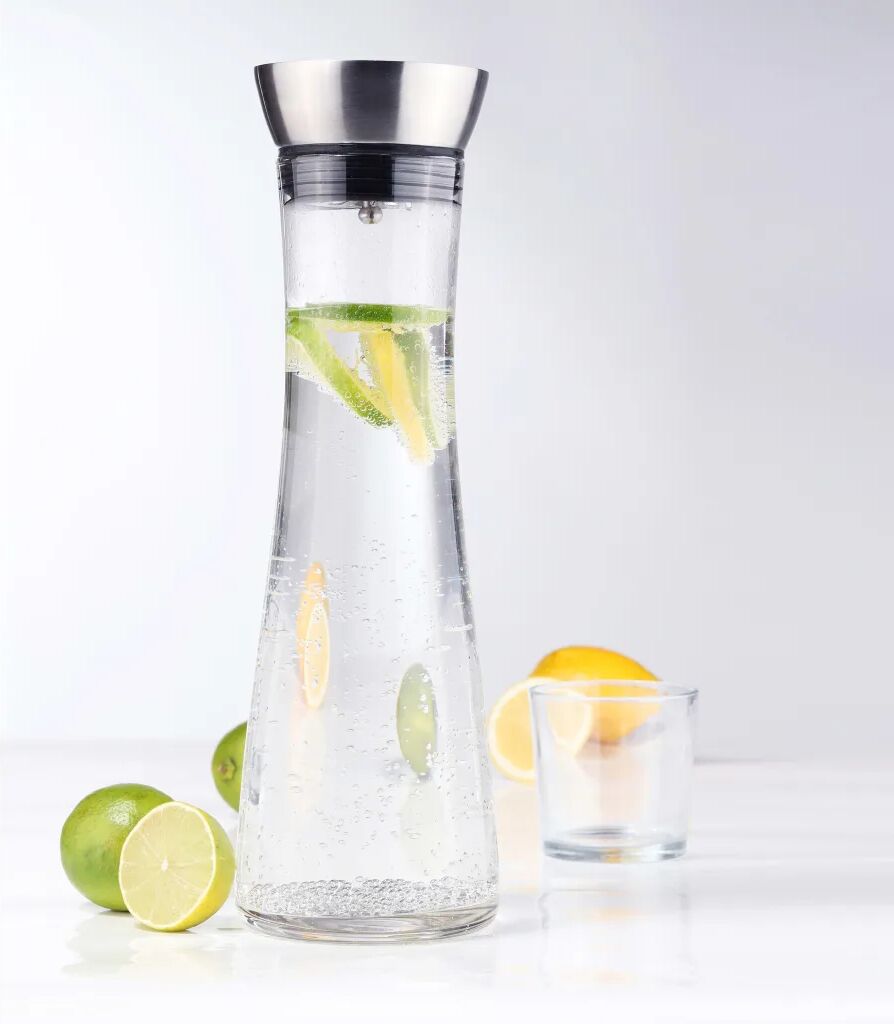 HI Carafe d'eau avec bec verseur Transparent 1,2 L