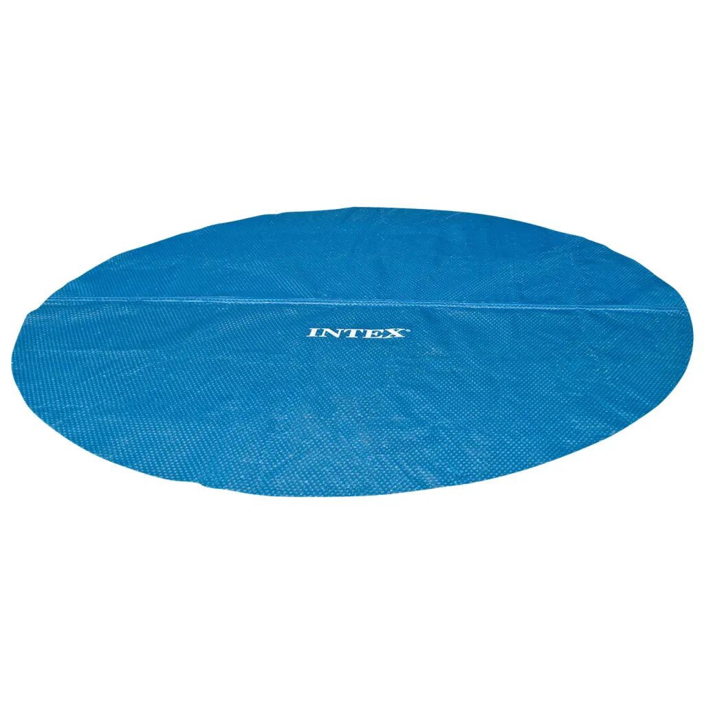 Intex Couverture solaire de piscine Bleu 549 cm Polyéthylène