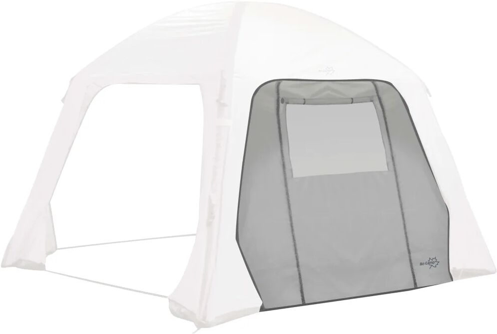 Bo-Camp Paroi latérale avec porte et fenêtre de tente Air Gazebo Gris