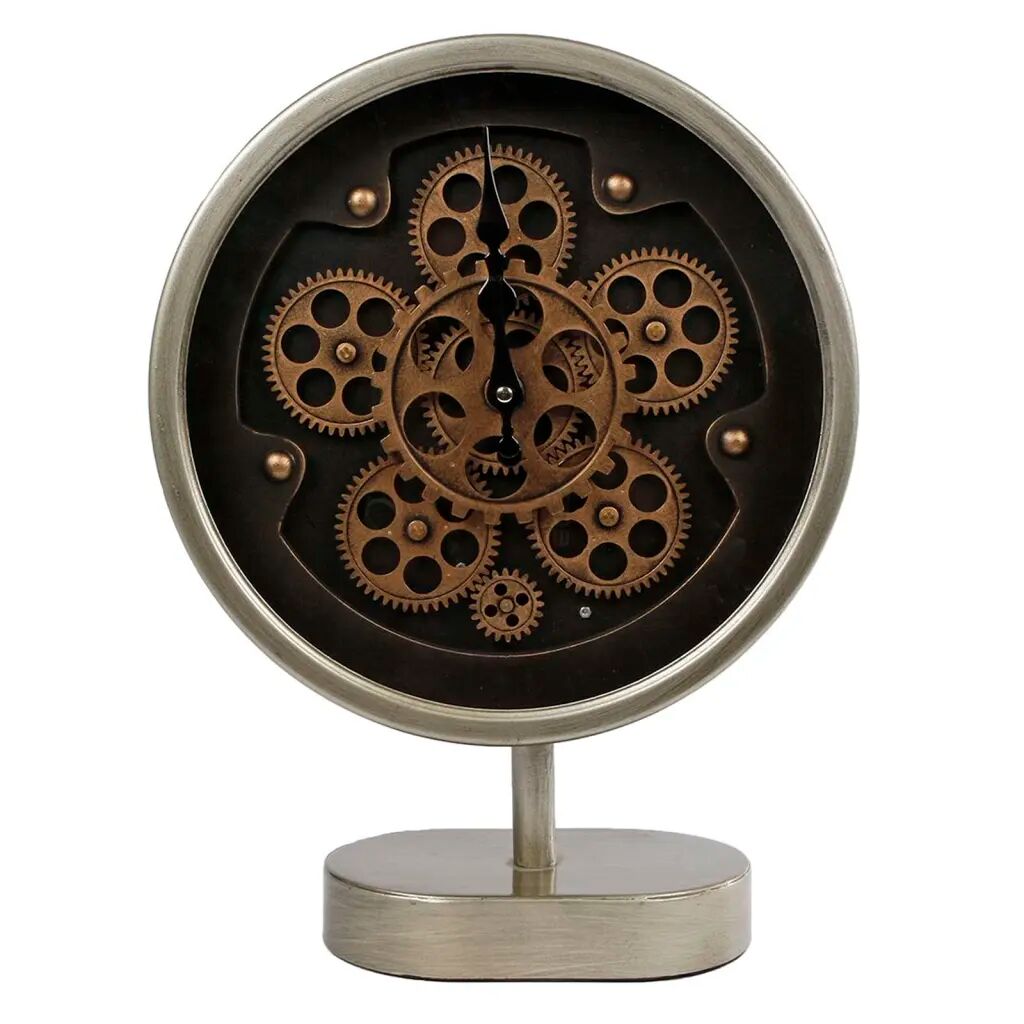 Gifts Amsterdam Horloge à radar Stefan Métal Noir et doré 30x10x42 cm