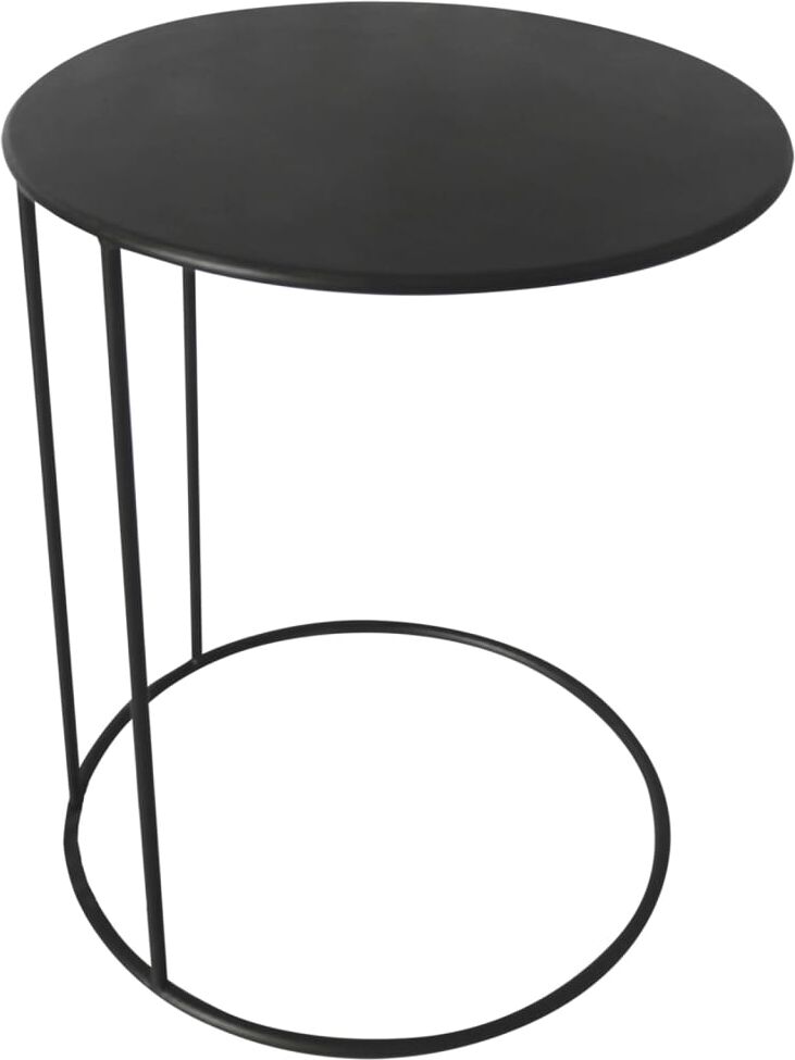 Lesli Living Table d'appoint Amy 40x54,5 cm Noir