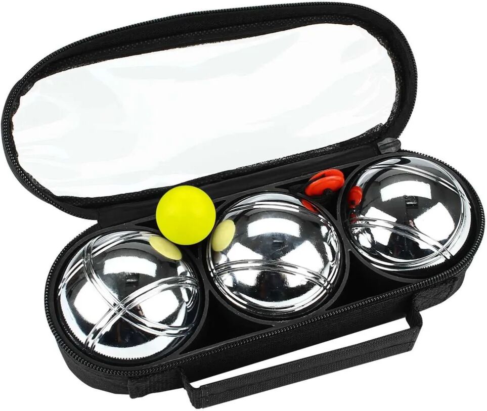 Get & Go Ensemble Jeu De Boules IV 3 boules Argenté COD 52JP-COD-Uni