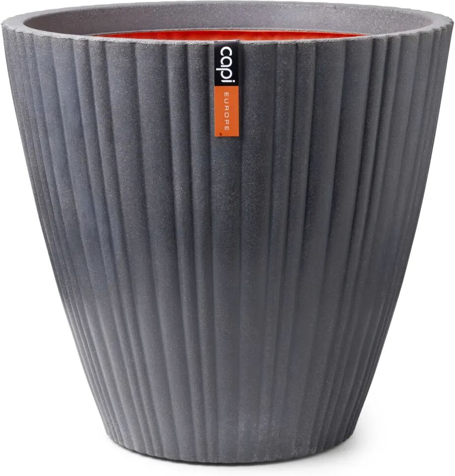 Capi Pot à fleurs Urban Tube conique 55x52 cm Gris foncé