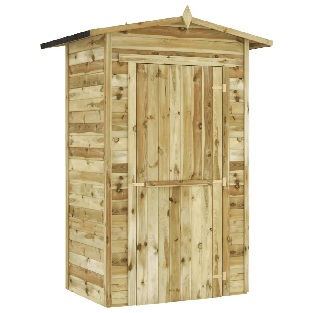 vidaXL Abri de stockage de jardin Bois de pin imprégné