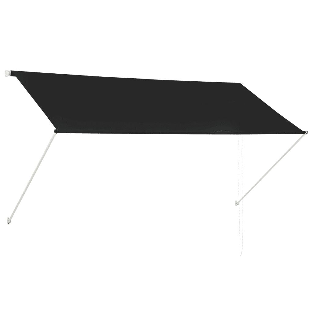 vidaXL Auvent rétractable 250x150 cm Anthracite