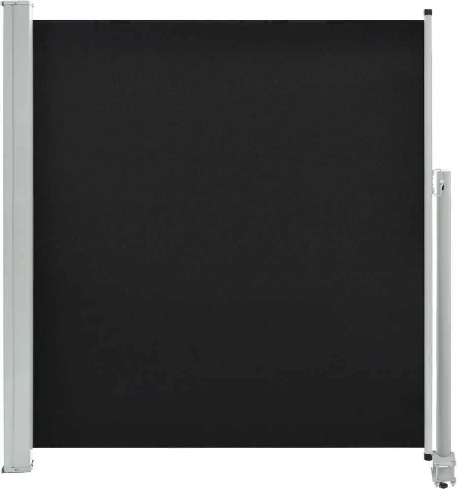 vidaXL Auvent latéral rétractable de patio 140 x 300 cm Noir