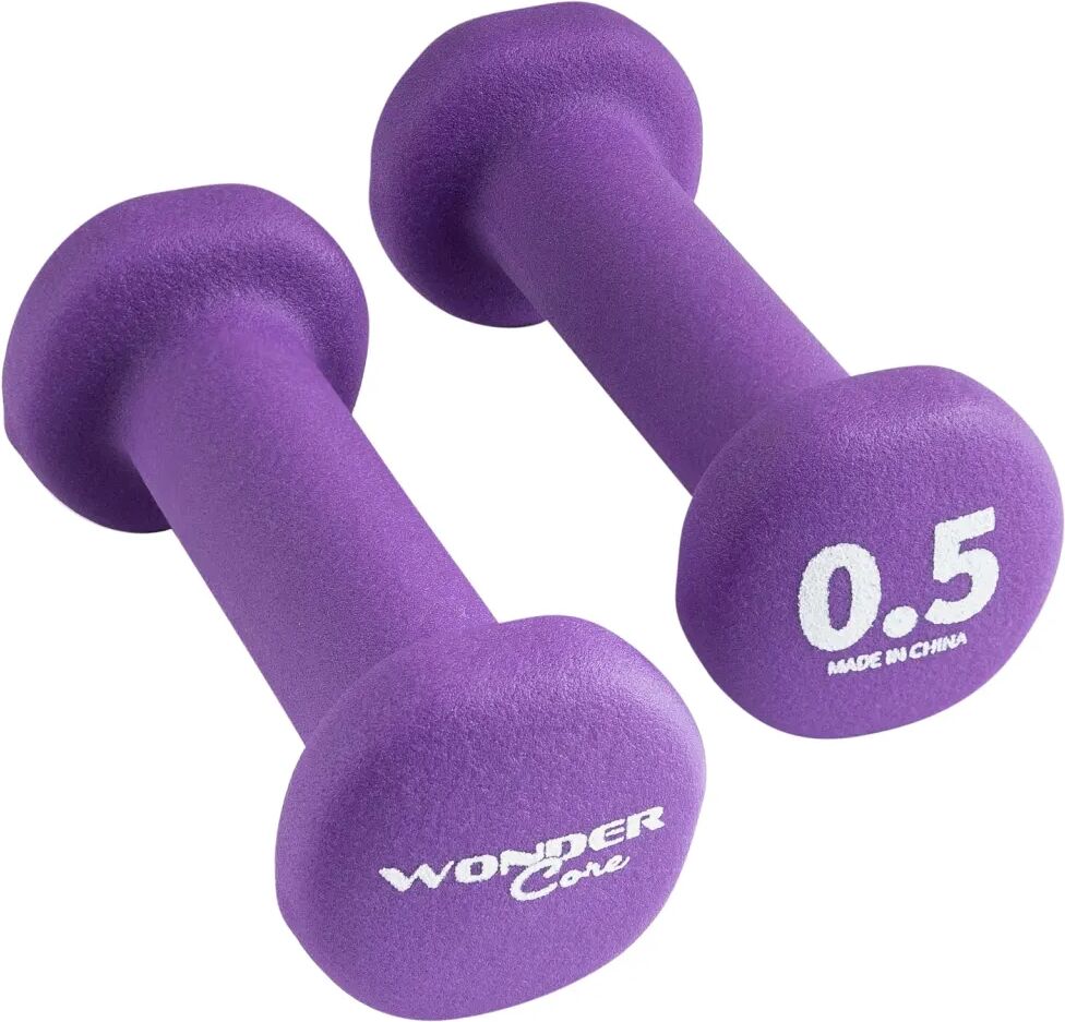 Wonder Core Haltère Néoprène 2x0,5 kg Violet