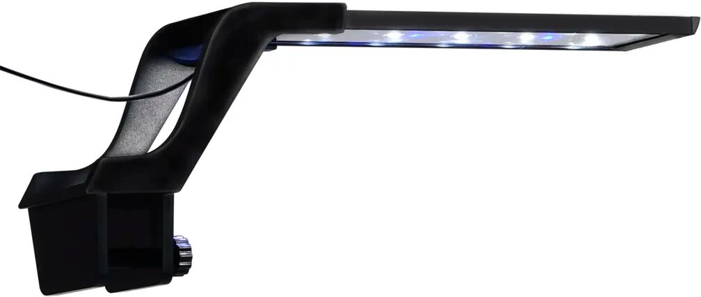 vidaXL Lampe à LED d'aquarium avec pince 25-45 cm Bleu et blanc