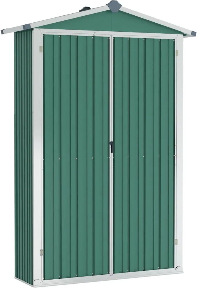 vidaXL Abri de jardin Vert 107,5x46x183 cm Acier galvanisé