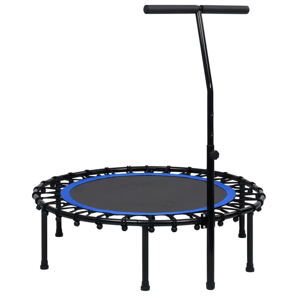 vidaXL Trampoline de fitness avec poignée 102 cm