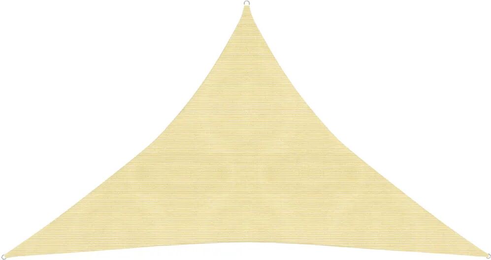 vidaXL Voile d'ombrage 160 g/m² Beige 3x3x4,2 m PEHD