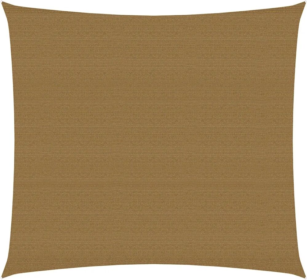 vidaXL Voile d'ombrage 160 g/m² Taupe 2x2,5 m PEHD