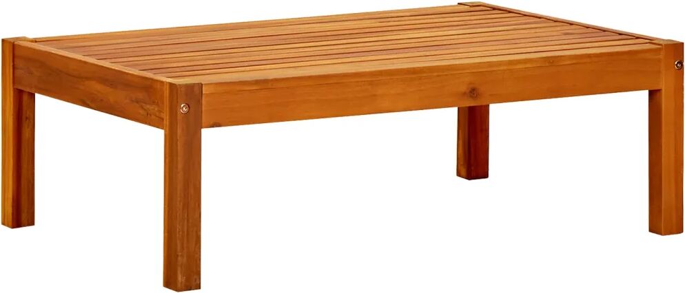 vidaXL Table de jardin 85x57x29 cm Bois d'acacia massif