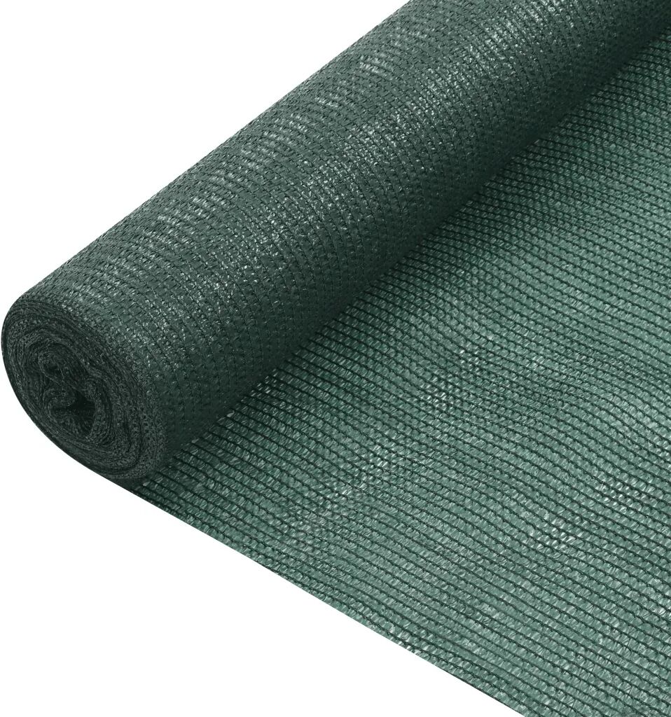 vidaXL Filet brise-vue Vert 2x25 m PEHD 75 g/m²