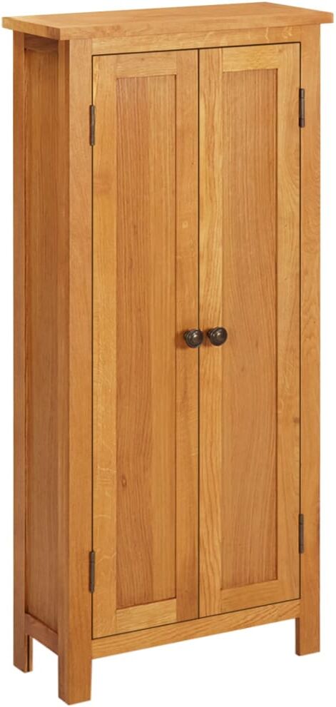 vidaXL Armoire de rangement 50x22x110 cm Bois de chêne massif