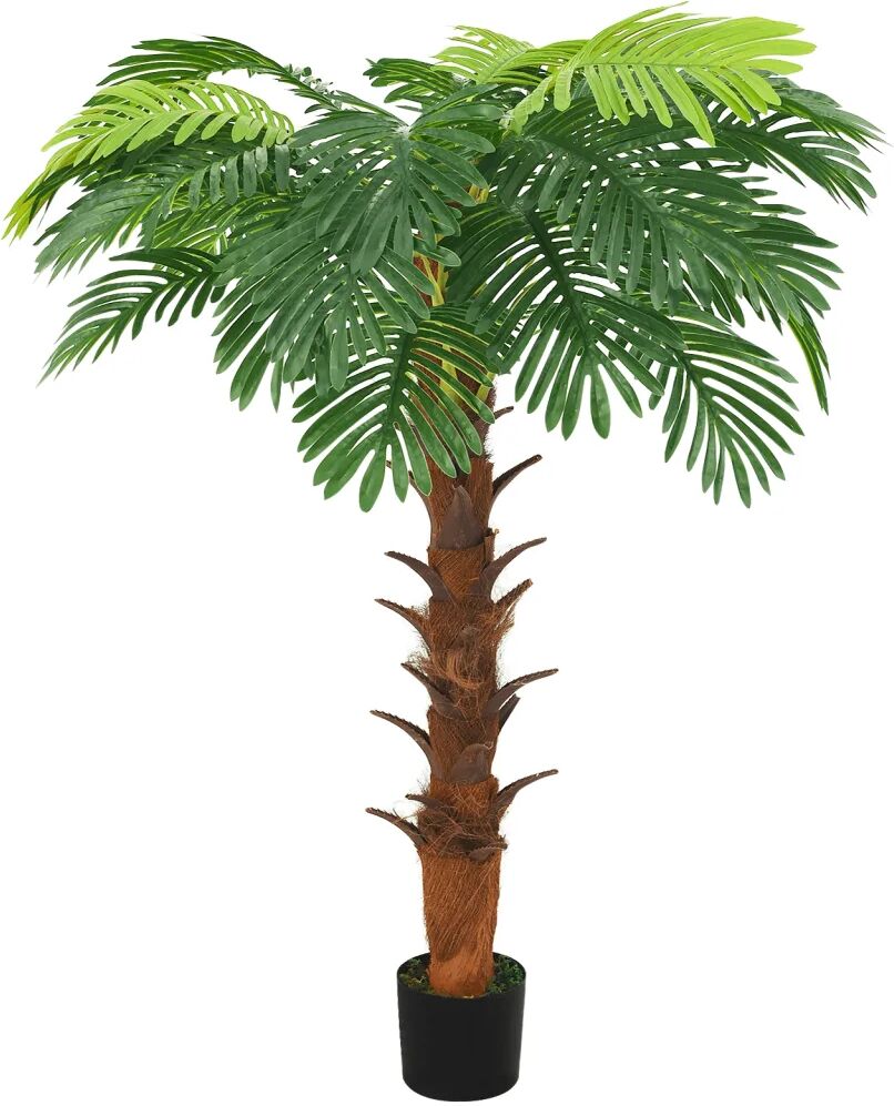 vidaXL Palmier Cycas artificiel avec pot 160 cm Vert