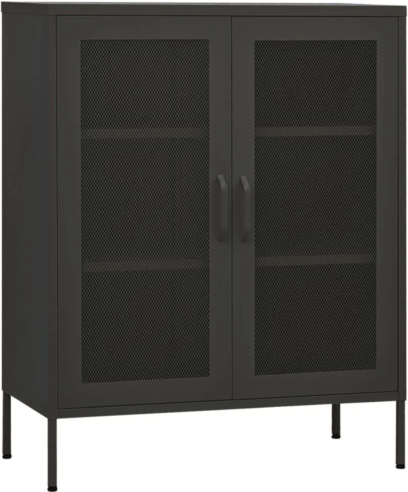 vidaXL Armoire de rangement Anthracite 80x35x101,5 cm Acier