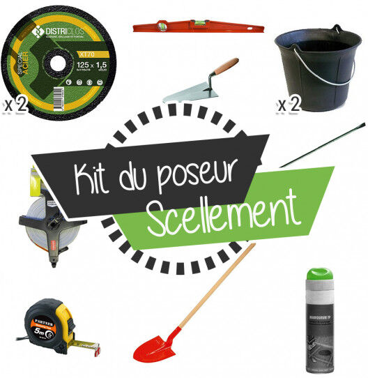 Kit du Poseur Scellement