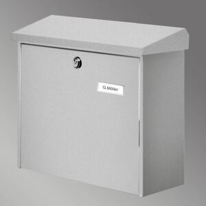 Burgwächter COMFORT Briefkasten, silber