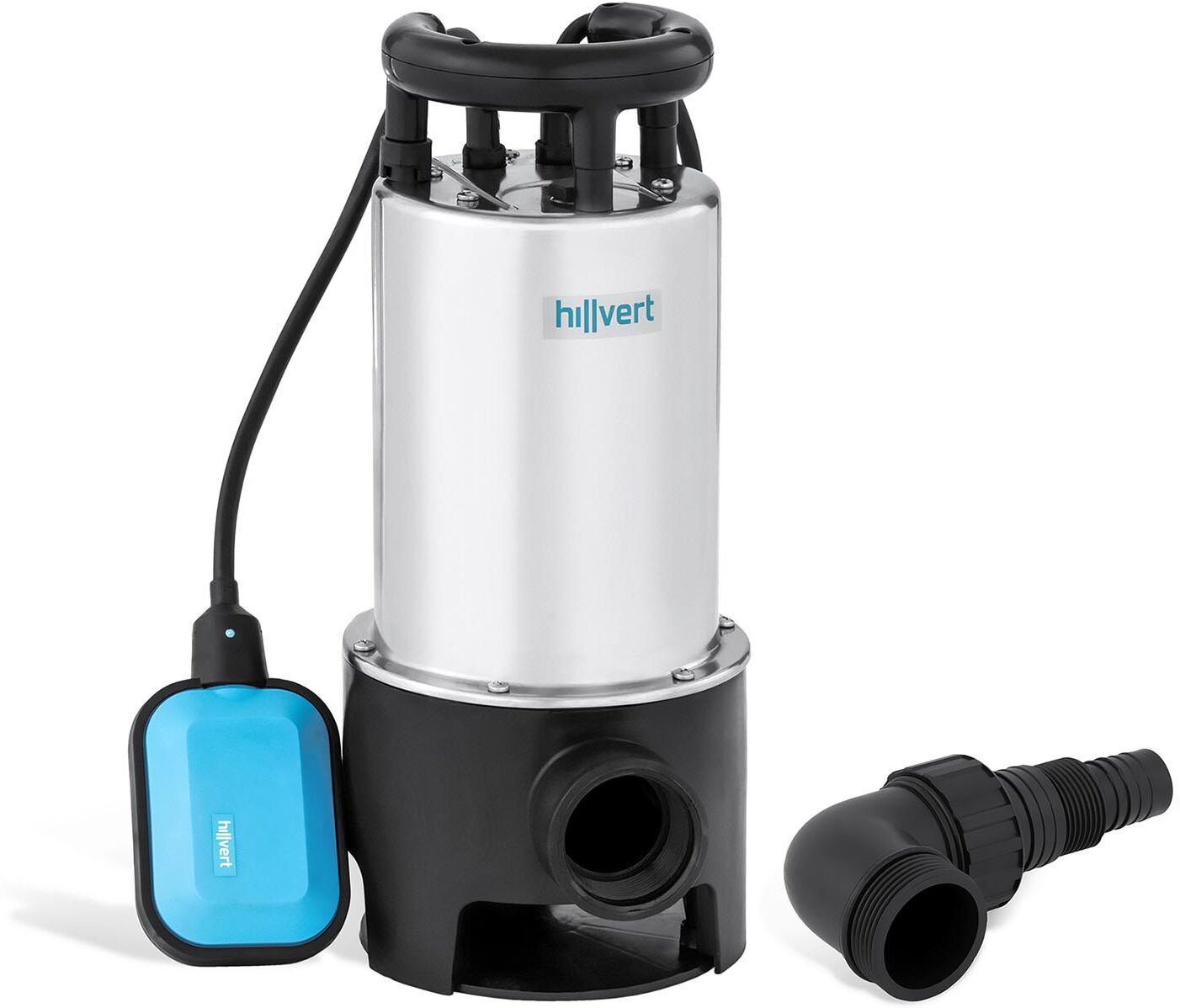 hillvert Tauchpumpe - 16.000 l/h - 7 m - 1.100 W