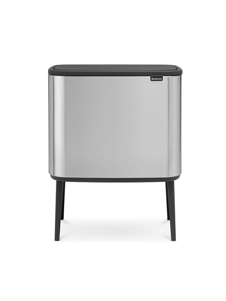 BRABANTIA Bo Touch Bin 11L/23L (Matt Steel) silber   31 62 27