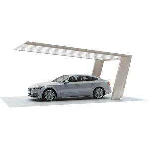 Ximax Carport My-Port 7 Typ 60 587 x 319 cm Edelstahl-Look