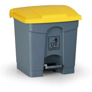 B2B Partner Mehrzweck-Treteimer für mülltrennung, 30 l, 350 x 400 x 340 mm, gelb