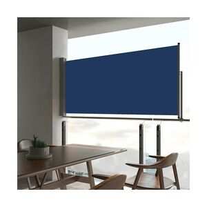 vidaXL Ausziehbare Seitenmarkise 60×300 cm Blau